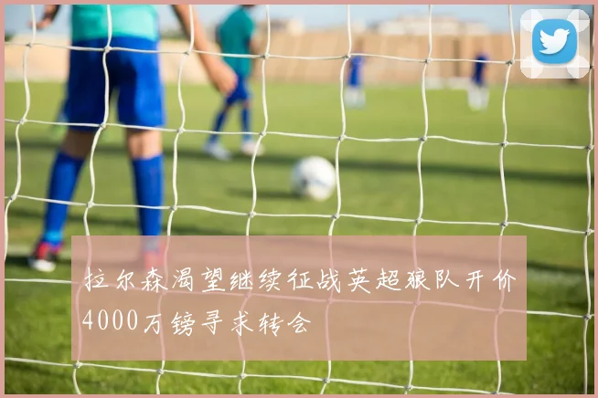 拉尔森渴望继续征战英超狼队开价4000万镑寻求转会
